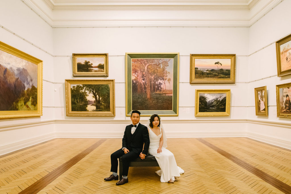 chiswick at the art gallery wedding