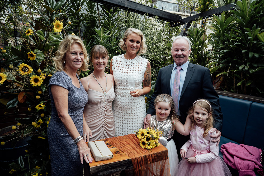 family photos at Sydney wedding