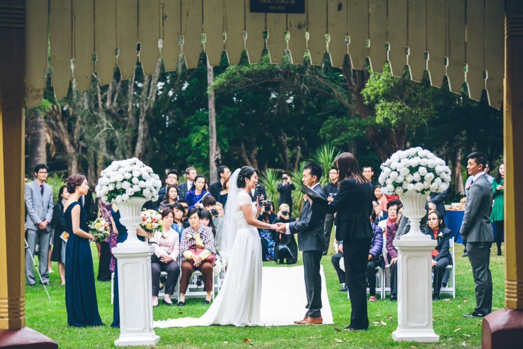 wedding ceremony venue at cabarita park